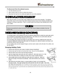 2016 ALP Adventurer Motor Home Owner's Manual page 46