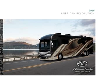 2016 American Coach American Revolution Brochure