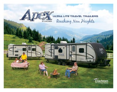 2016 Coachmen Apex Brochure page 1