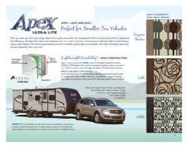 2016 Coachmen Apex Brochure page 3