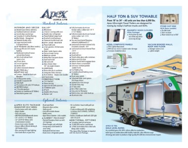 2016 Coachmen Apex Brochure page 10