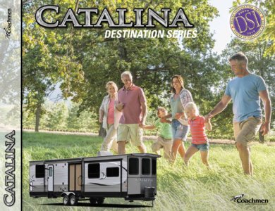 2016 Coachmen Catalina Destination Brochure page 1