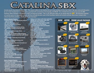 2016 Coachmen Catalina SBX Brochure page 3
