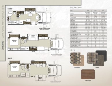 2016 Coachmen Concord Brochure page 6