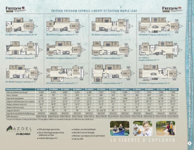 2016 Coachmen Freedom Express French Brochure page 5