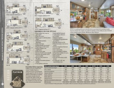 2016 Coachmen Freedom Express French Brochure page 12