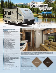 2016 Coachmen Freedom Express Pilot French Brochure page 1