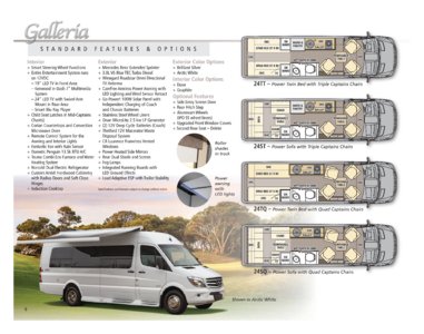 2016 Coachmen Galleria Brochure page 6