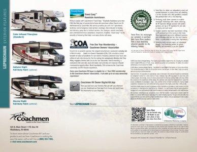 2016 Coachmen Leprechaun Brochure page 8