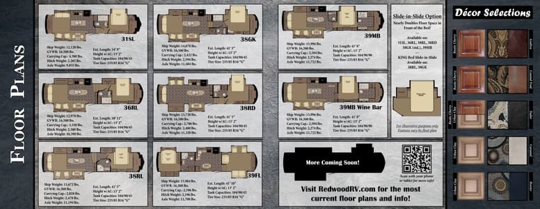 2016 Crossroads RV Redwood Brochure page 9