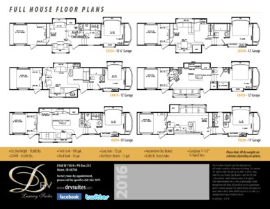 2016 DRV Luxury Suites Fullhouse Brochure page 8