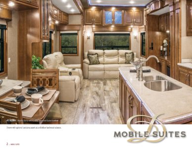 2016 DRV Luxury Suites Mobile Elite Suites Brochure page 2