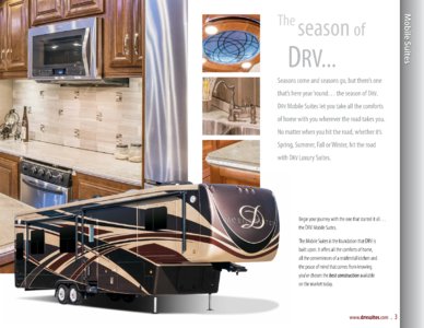 2016 DRV Luxury Suites Mobile Elite Suites Brochure page 3