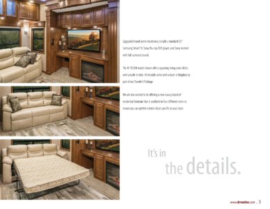 2016 DRV Luxury Suites Mobile Elite Suites Brochure page 5