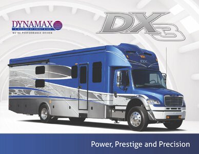 2016 Dynamax Dx3 Brochure page 1