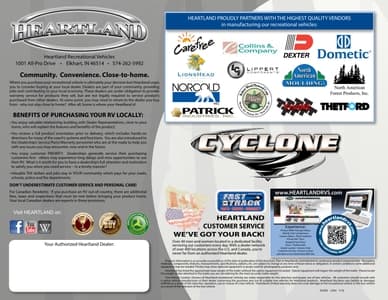 2016 Heartland Cyclone Brochure page 8