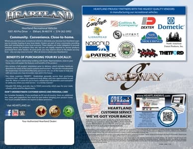 2016 Heartland Gateway Brochure page 8