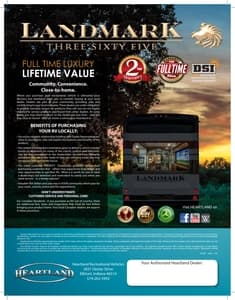 2016 Heartland Landmark Brochure page 12