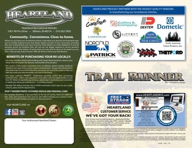 2016 Heartland Trail Runner Brochure page 16