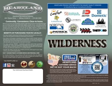 2016 Heartland Wilderness Brochure page 8