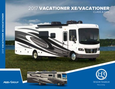 2016 Holiday Rambler Vacationer Brochure page 1