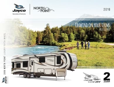 2016 Jayco North Point Brochure page 1