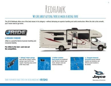 2016 Jayco Redhawk Brochure page 3