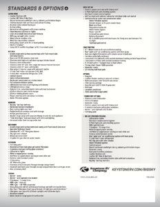 2016 Keystone RV Big Sky Brochure page 4