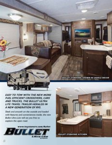 2016 Keystone RV Bullet Western Edition Brochure page 2