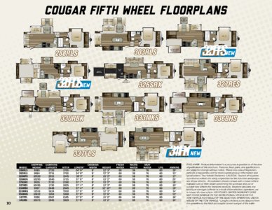 2016 Keystone RV Cougar Eastern Edition Brochure page 10