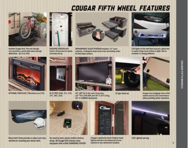 2016 Keystone RV Cougar Half Ton Brochure page 7