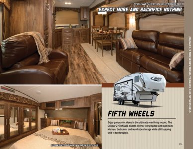 2016 Keystone RV Cougar Half Ton Brochure page 13