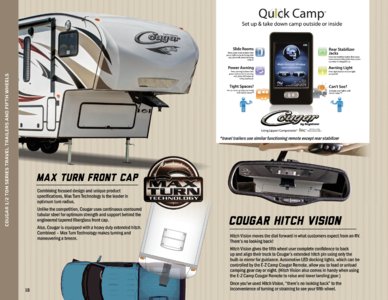 2016 Keystone RV Cougar Half Ton Brochure page 18