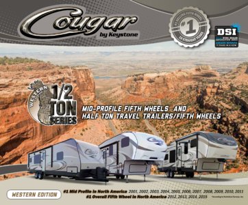 2016 Keystone Rv Cougar Western Edition Brochure page 1