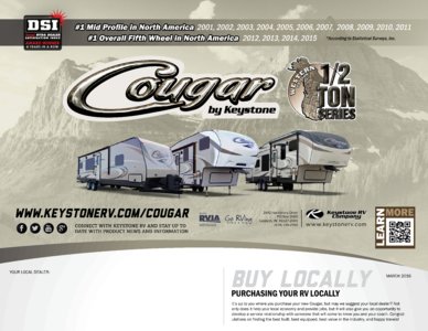 2016 Keystone Rv Cougar Western Edition Brochure page 20