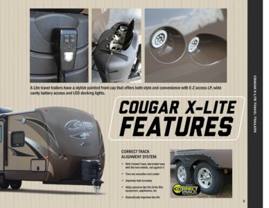 2016 Keystone RV Cougar Xlite Brochure page 9