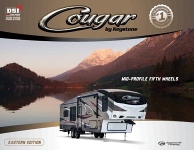 2016 Keystone RV Cougar Brochure page 1