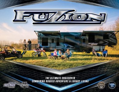 2016 Keystone RV Fuzion Brochure page 1