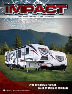 2016 Keystone RV Impact Brochure page 1