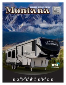 2016 Keystone RV Montana High Country Brochure page 1