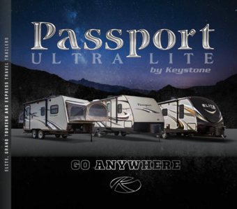 2016 Keystone RV Passport Elite Brochure page 1