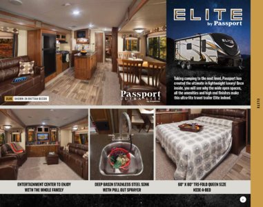 2016 Keystone Rv Passport Elite Brochure page 9