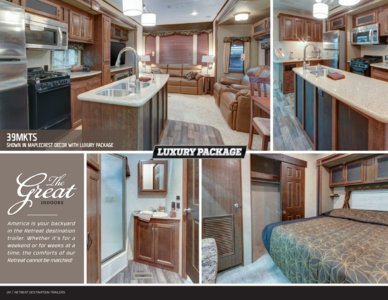 2016 Keystone RV Retreat Brochure page 4