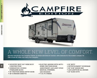 2016 Keystone Rv Sprinter Campfire Brochure page 18