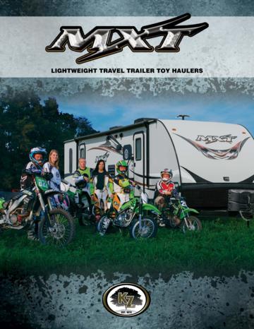 2016 KZ RV MXT Brochure