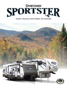 2016 KZ RV Sportsmen Sportster Brochure page 1