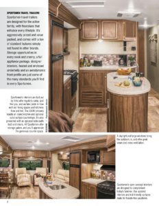 2016 KZ RV Sportsmen Brochure page 2