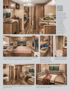 2016 KZ RV Spree Escape Brochure page 2