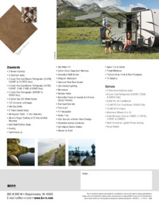 2016 KZ RV Spree Escape Brochure page 4