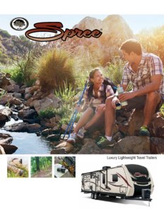 2016 KZ RV Spree Brochure page 1